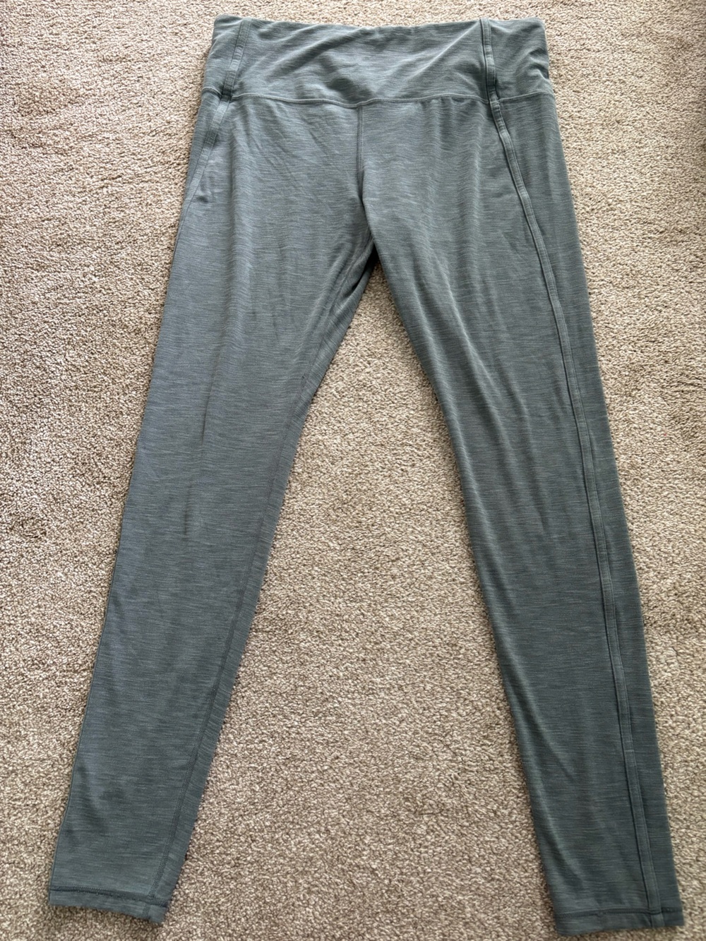 Athleta Elation Over The Heel Tights Leggings Extra Long Athletic Yoga XL